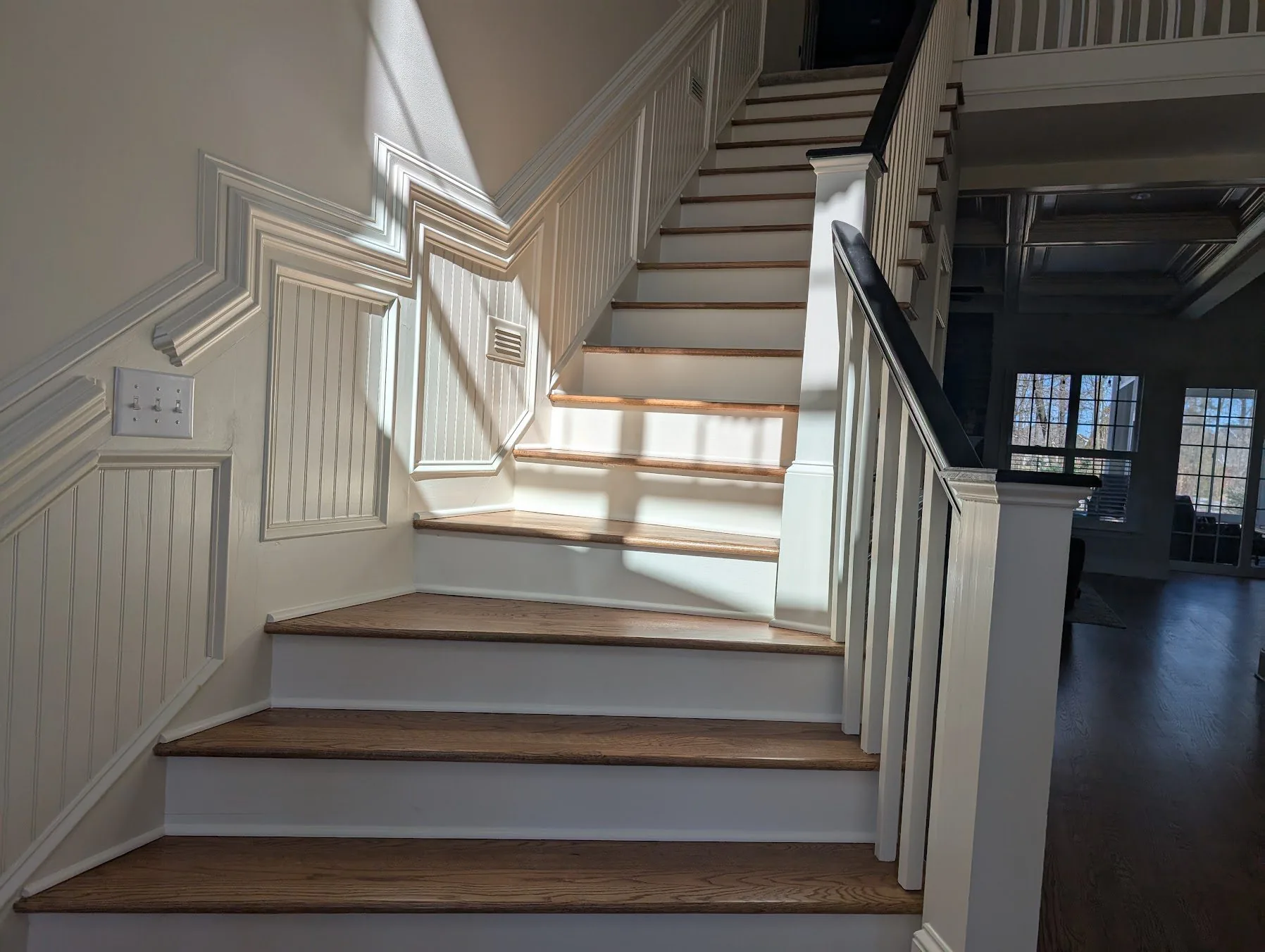 Interior detail from a Raleigh addition project